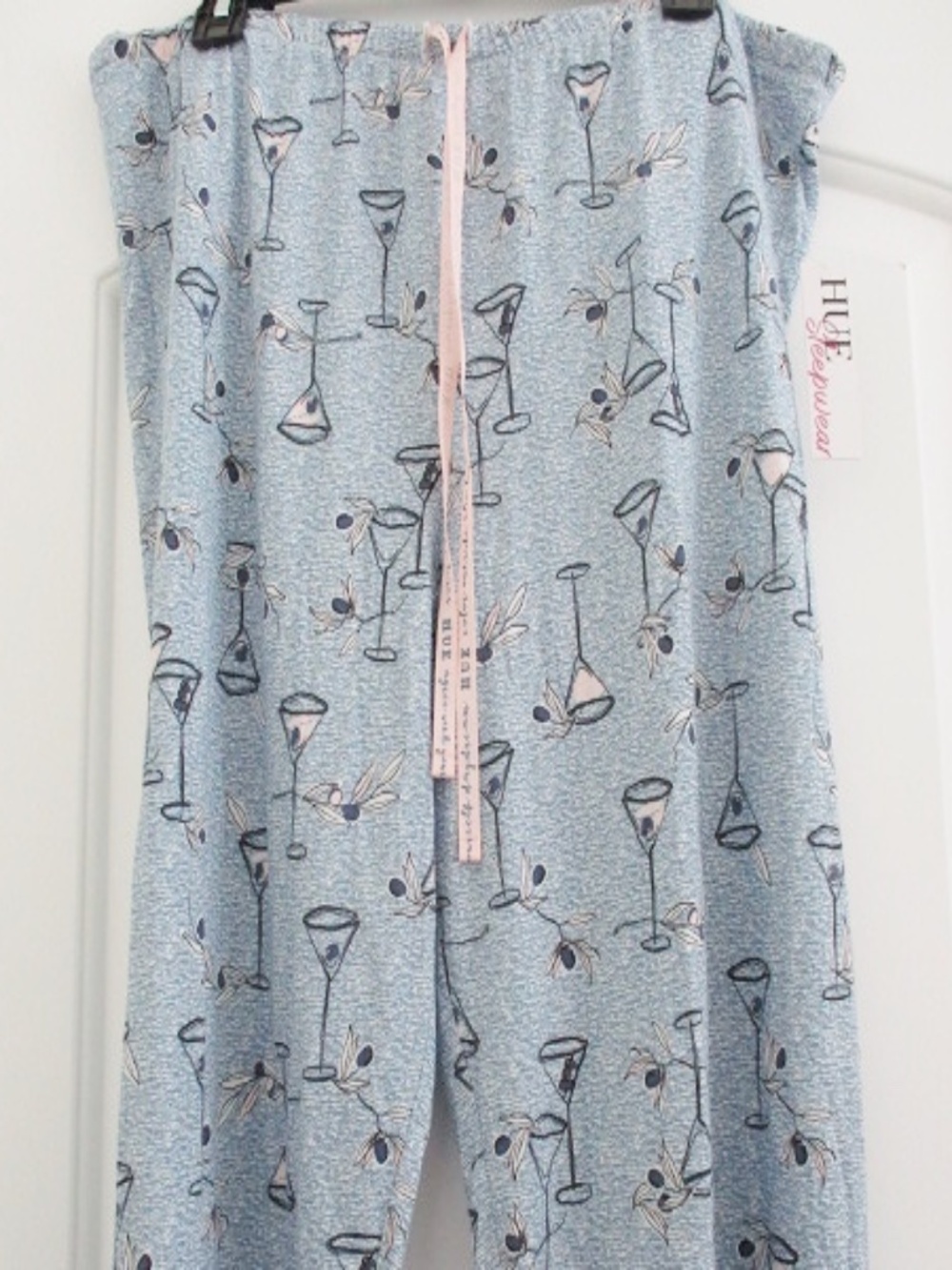 HUE - Women's A Martini Moment Long Pajama Pants - XL
